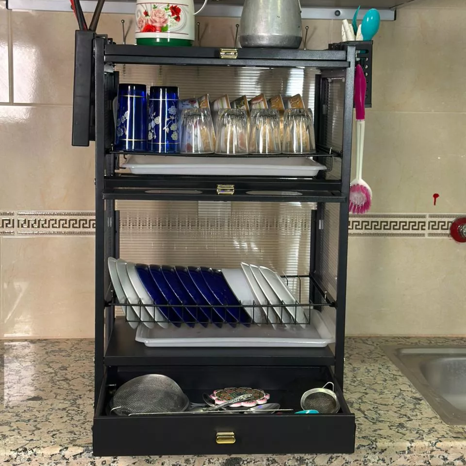 Armoire de Rangement Cuisine Multifonction