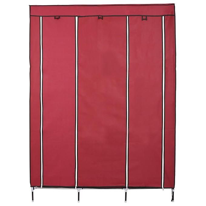 Ormise - Armoire Penderie Pliable 3 Portes